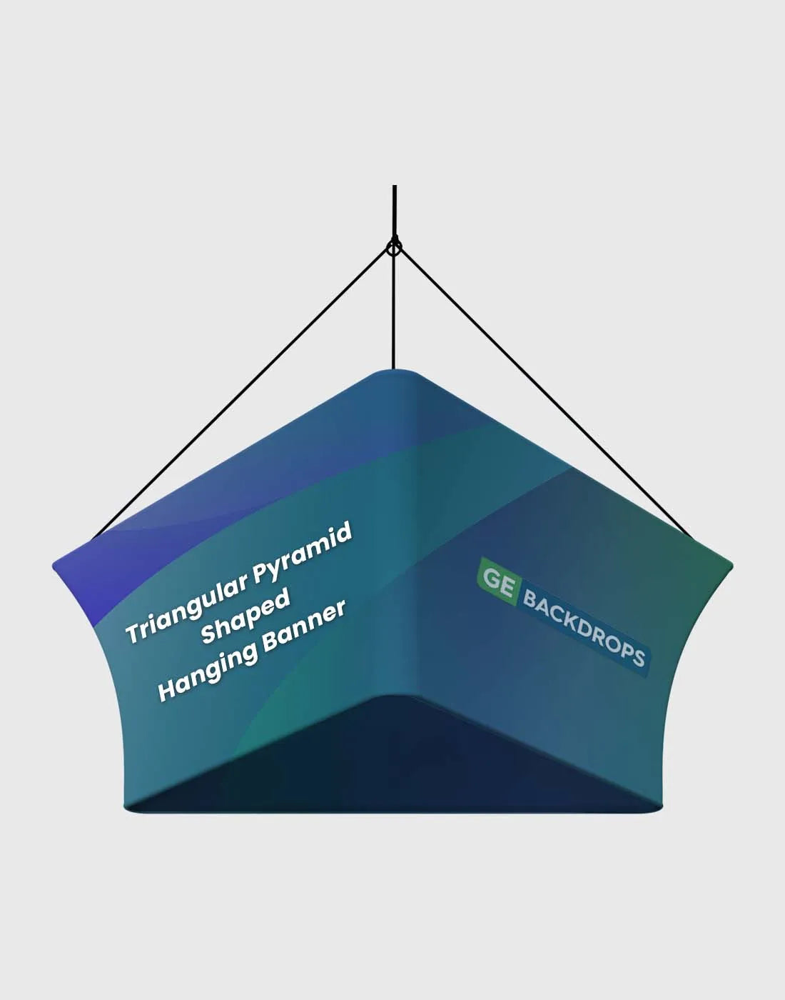 Triangular Pyramid Banner