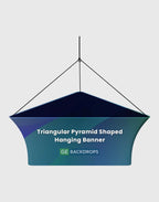 Triangular Pyramid Banner