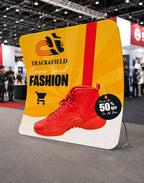 Modular U-Shape Fabric Display Stand