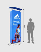 3D Vertical Column with Header