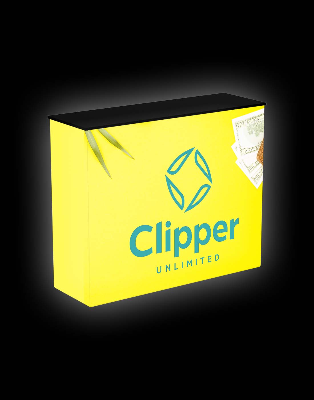 Popup SEG backlit counter tables