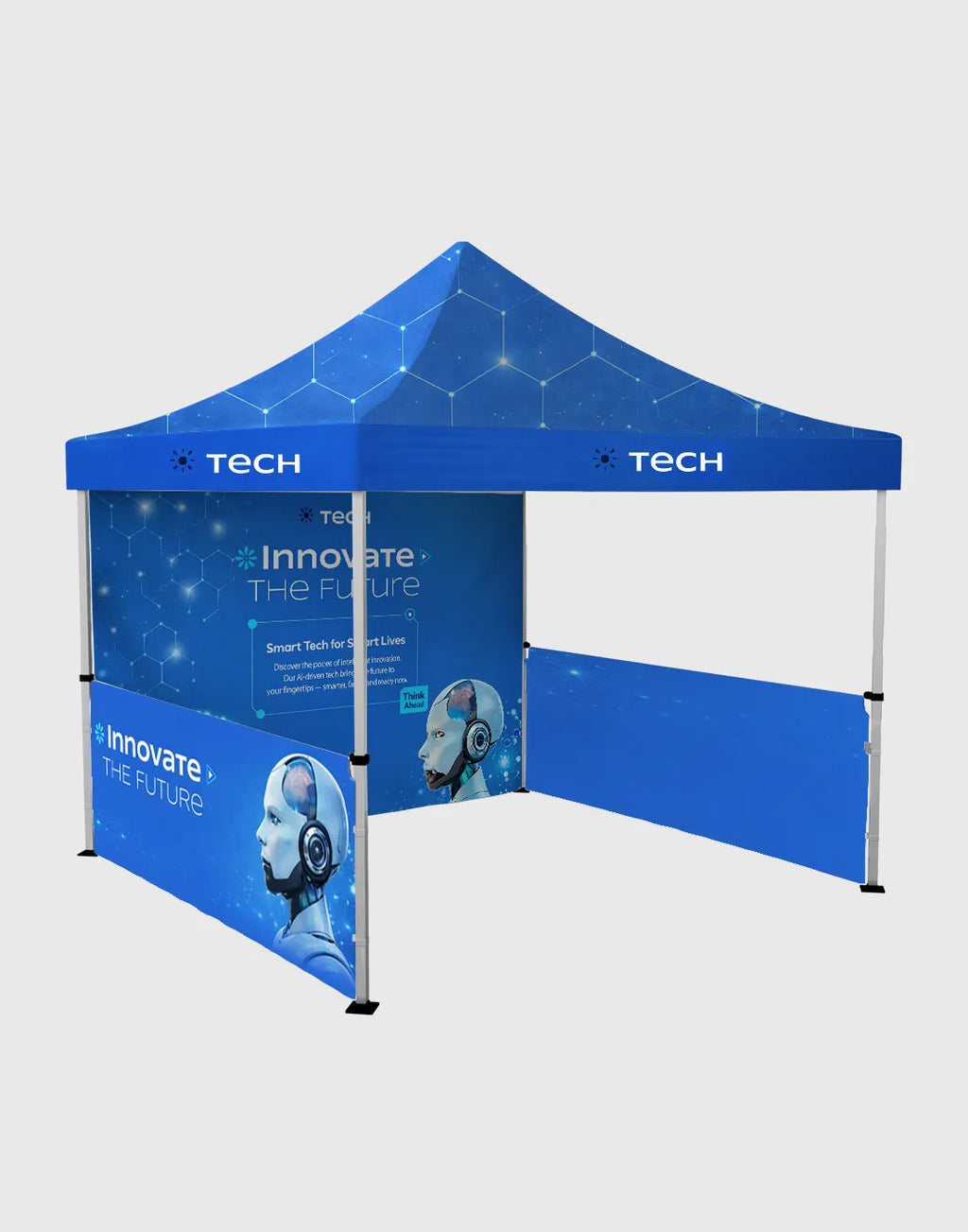 10x10 Heavy Duty Custom Canopy Tent
