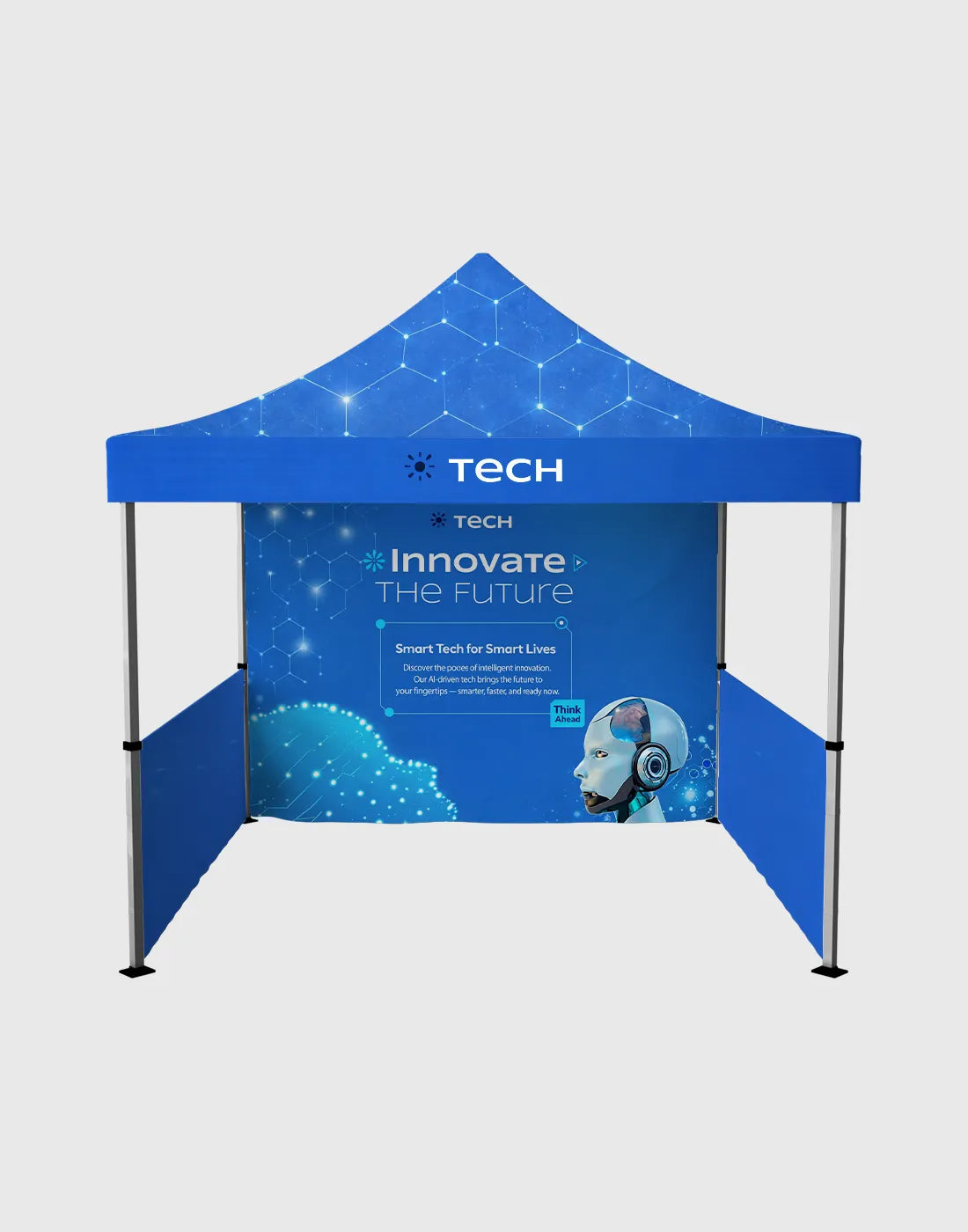 10x10 Heavy Duty Custom Canopy Tent