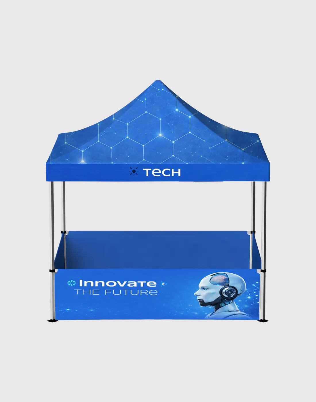 10x10 Heavy Duty Custom Canopy Tent