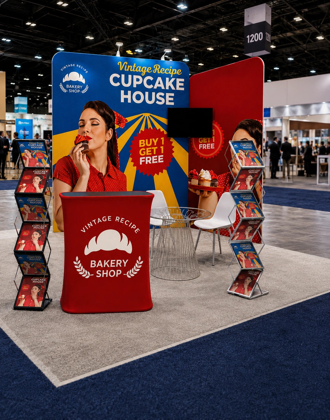 Professional modular exhibition display