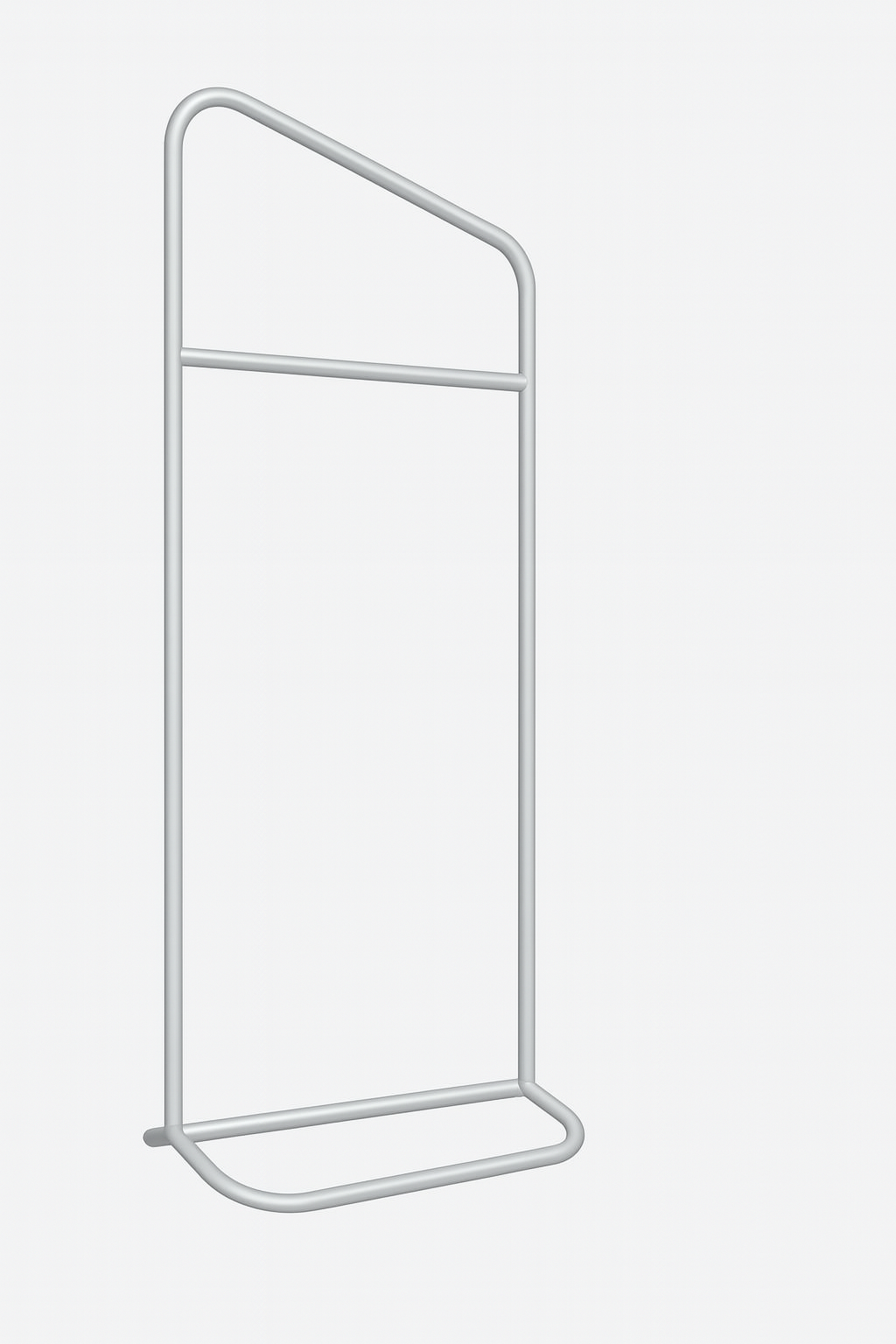 Showcase Stand  With Hanging Rail