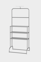 Backwall product display shelf