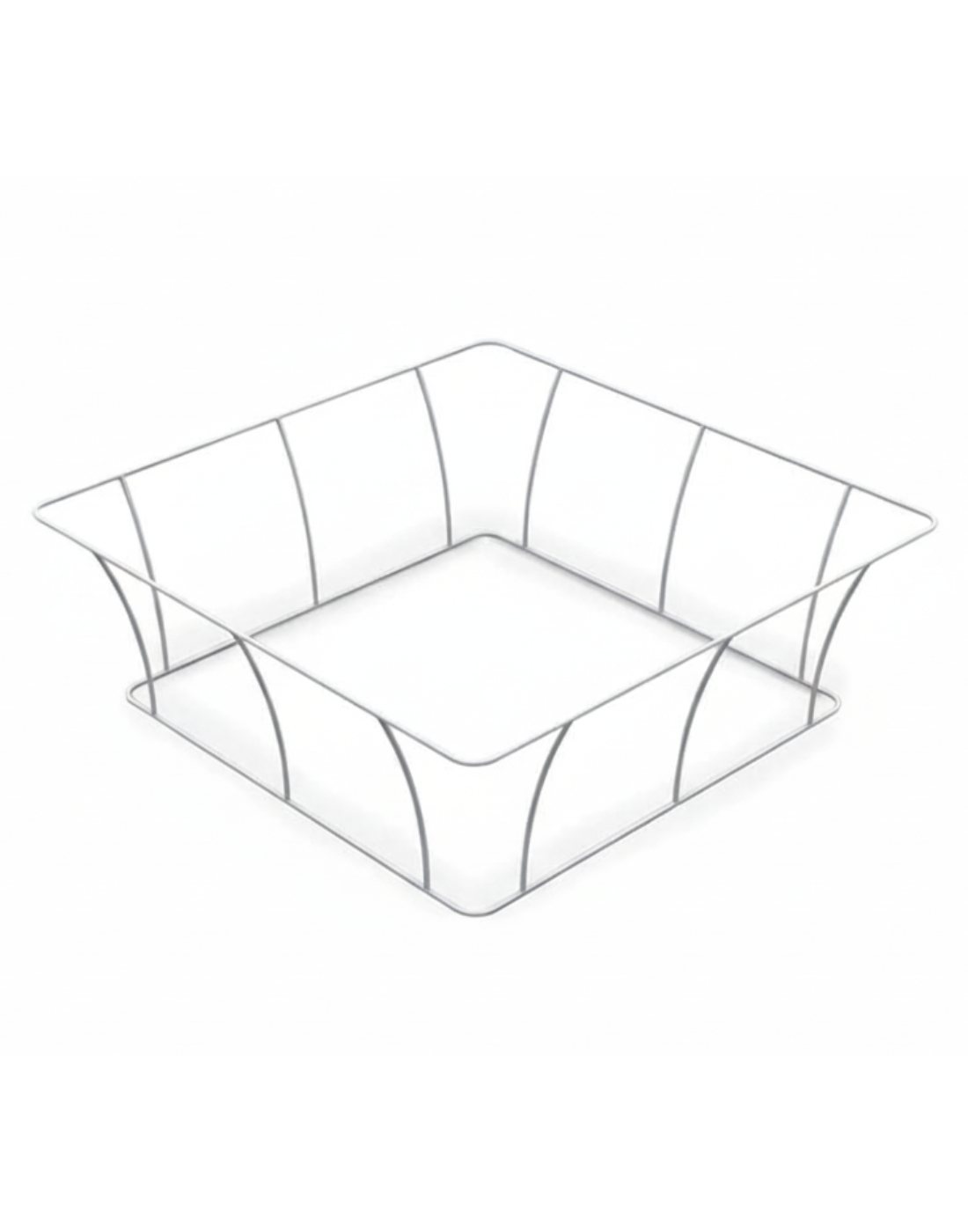 Square pyramid banner