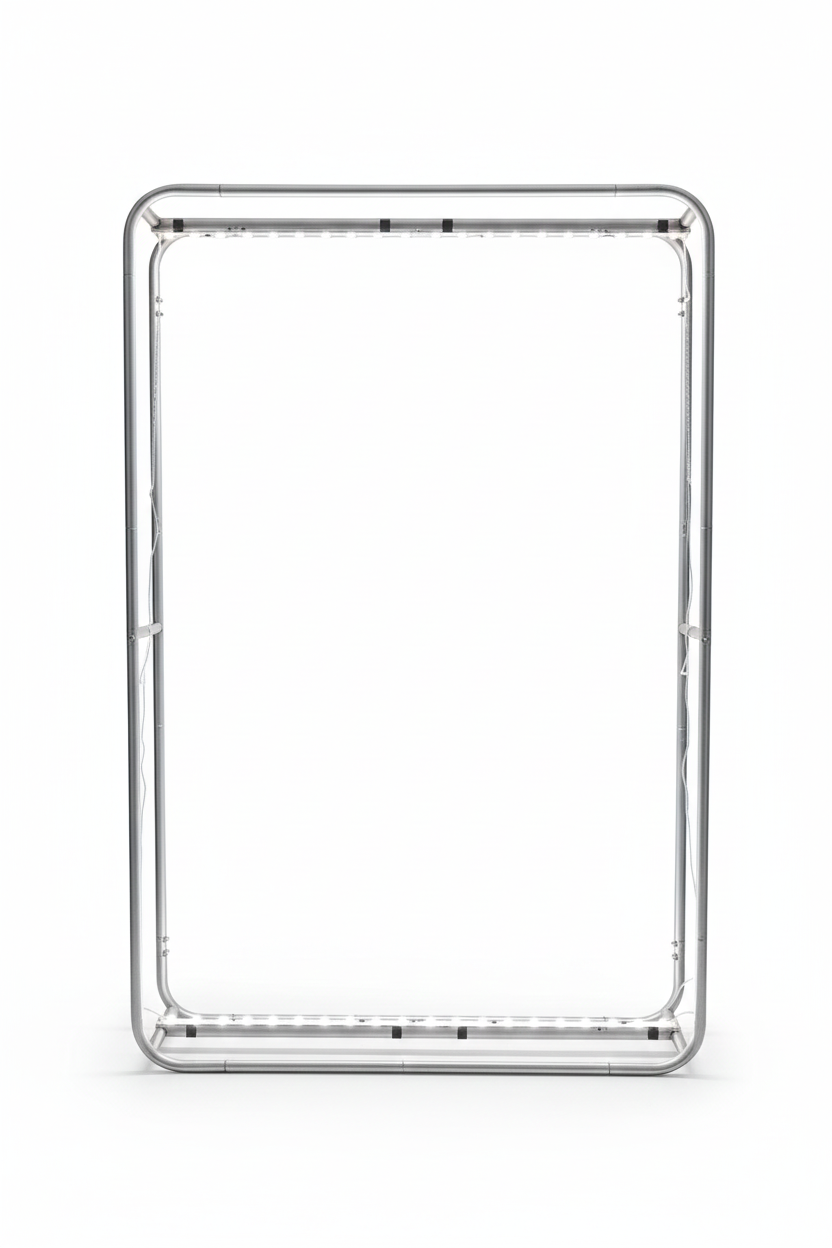 Lightining fabric wall box