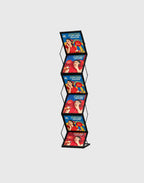 Modular booth frame for trade show displays