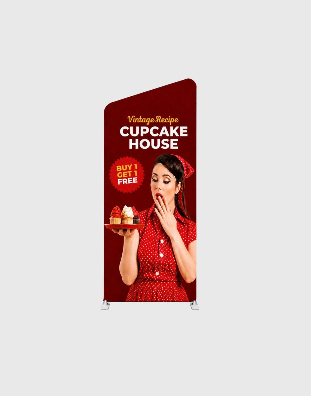 Modular exhibition backdrop display
