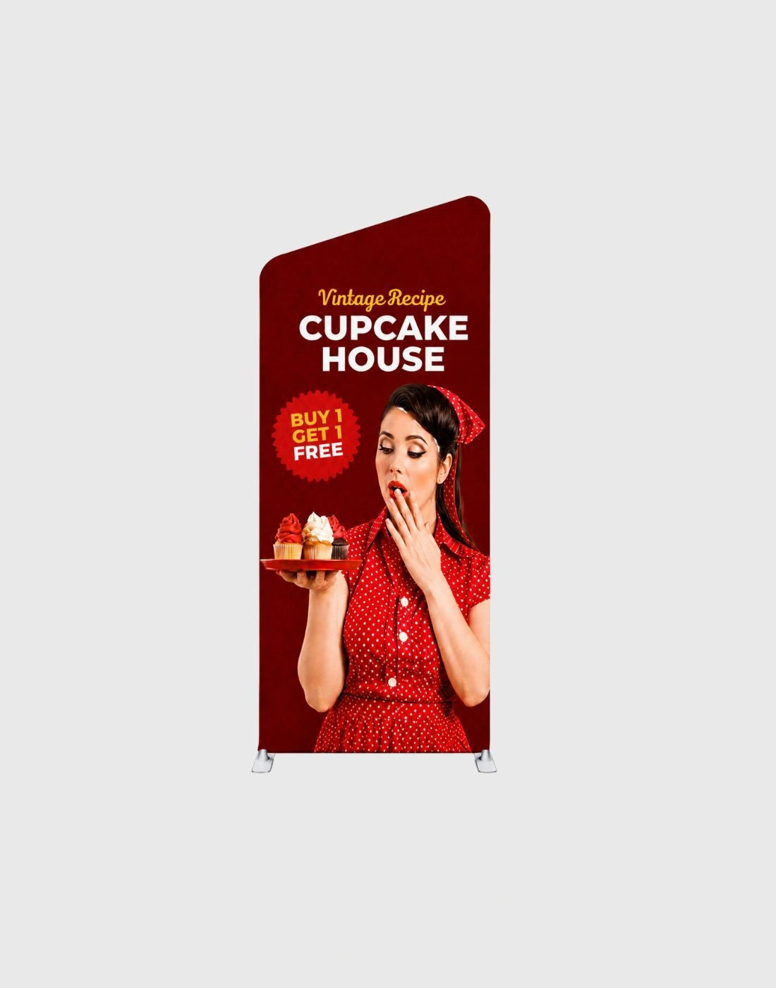 Modular exhibition backdrop display