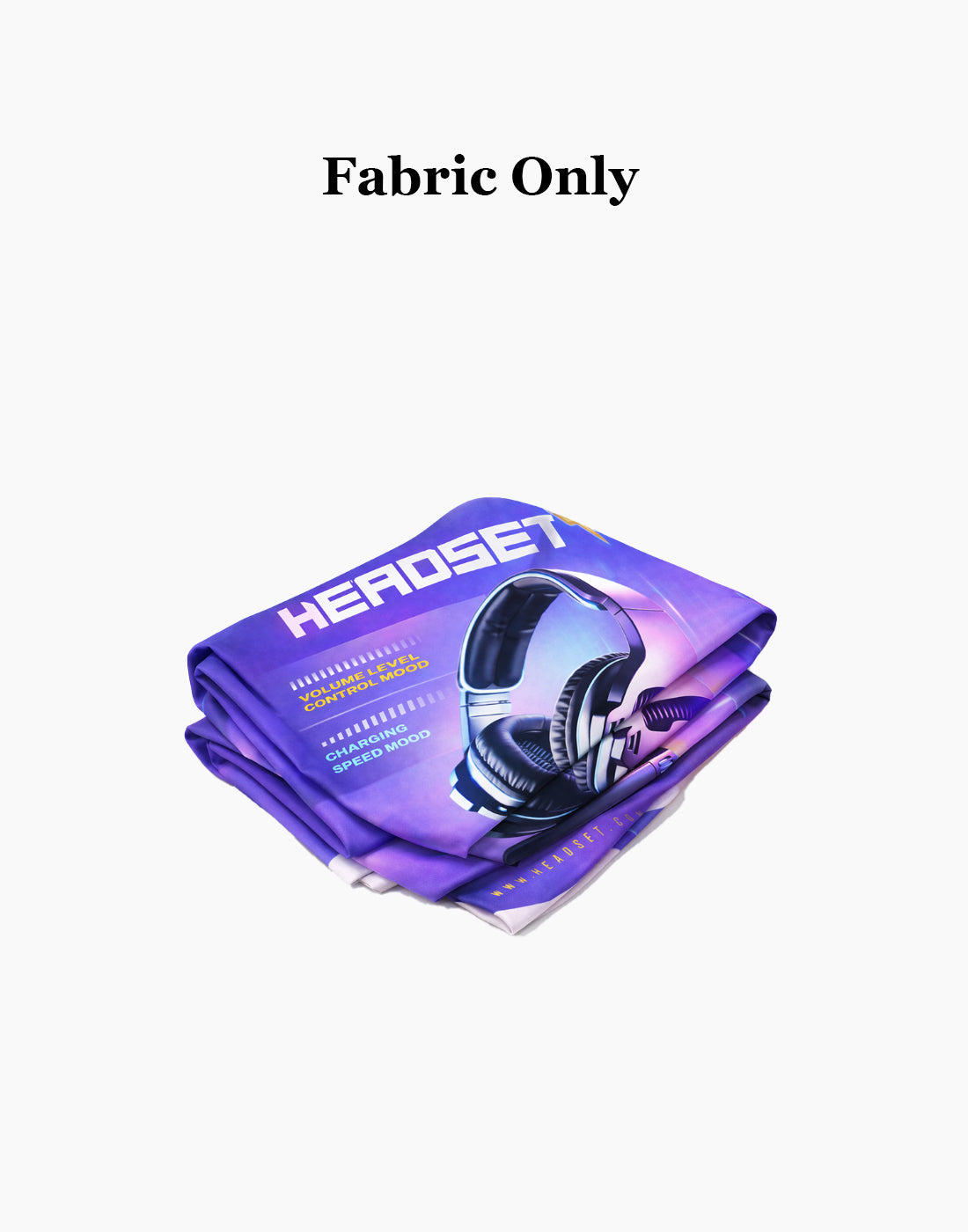 C Shaped Tension Portable Media Wall