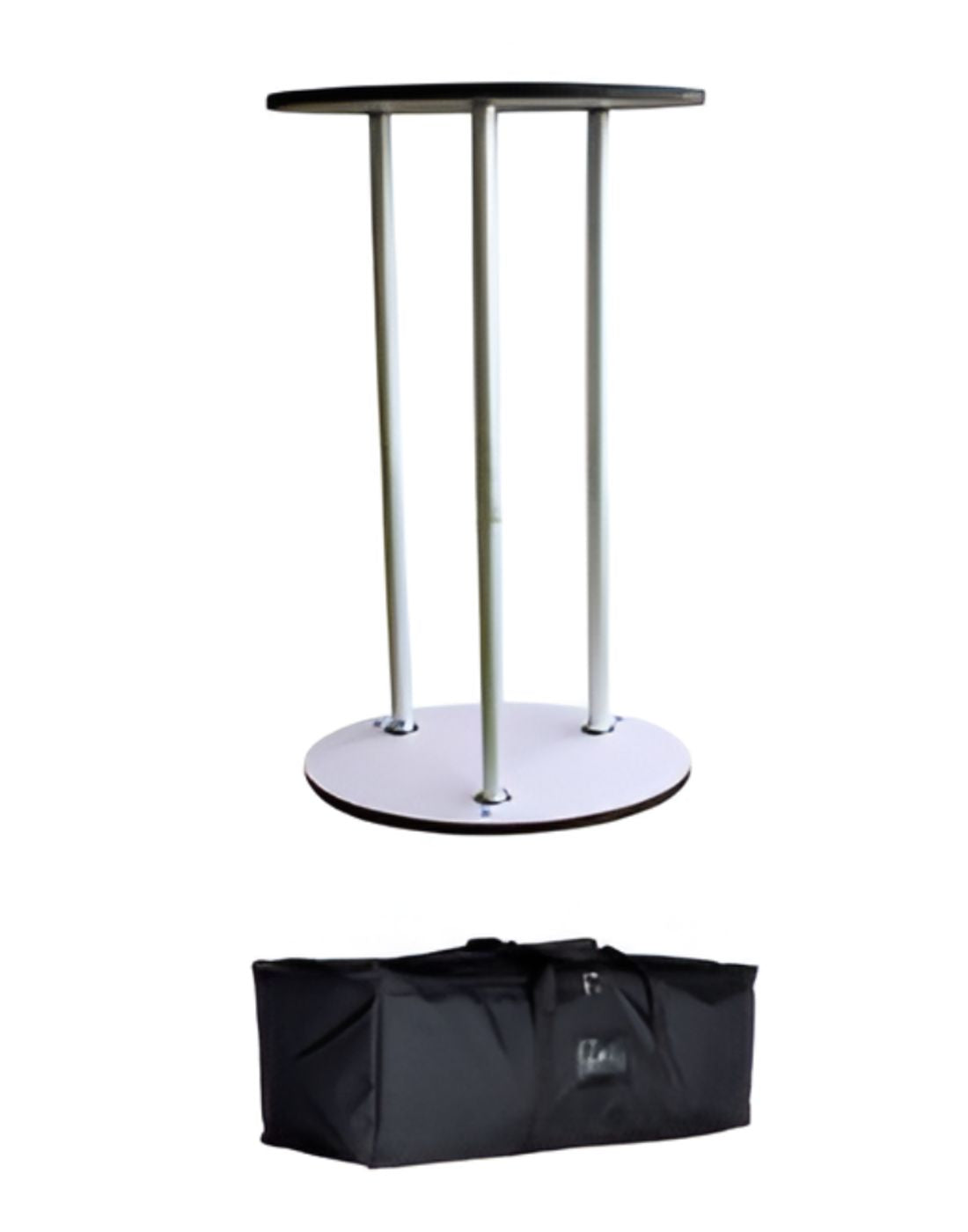 Oval Fabric Display Counter (For Podium & Booth Exhibitions)