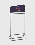 Showcase Stand  With Hanging Rail