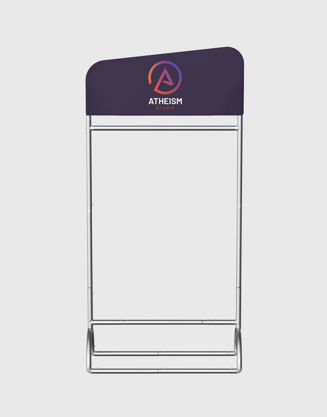 Showcase Stand  With Hanging Rail