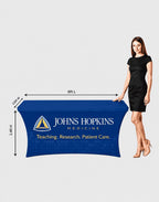 Stretch table cover polyester spandex
