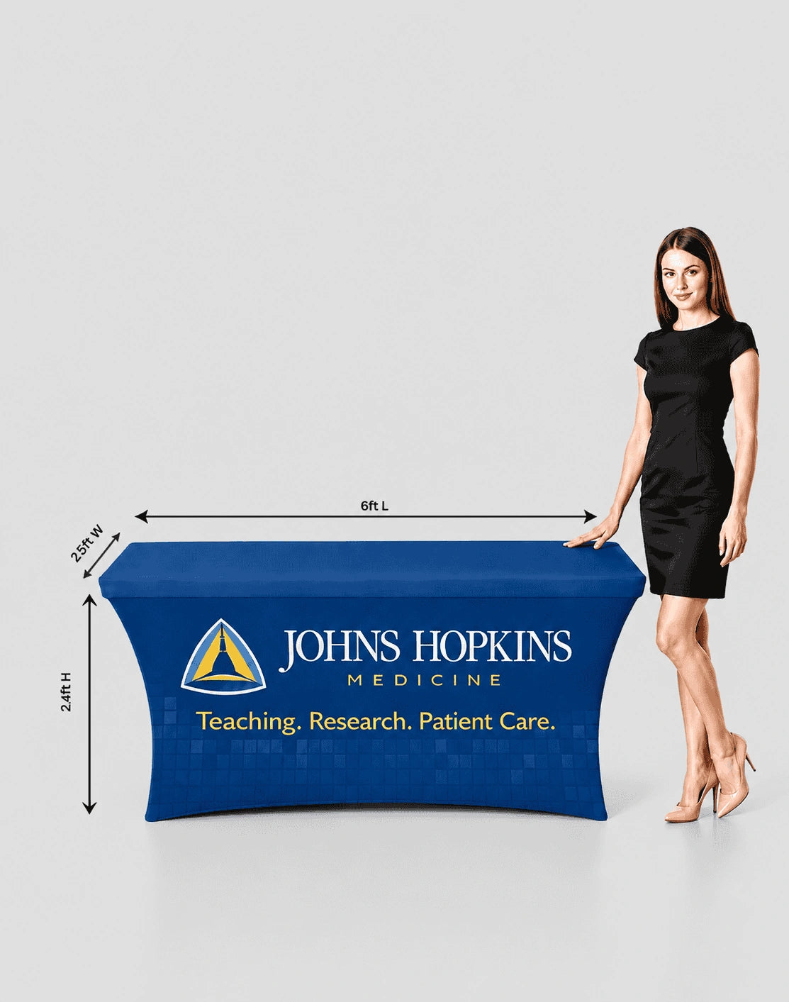 stretch table coverings for trade shows​